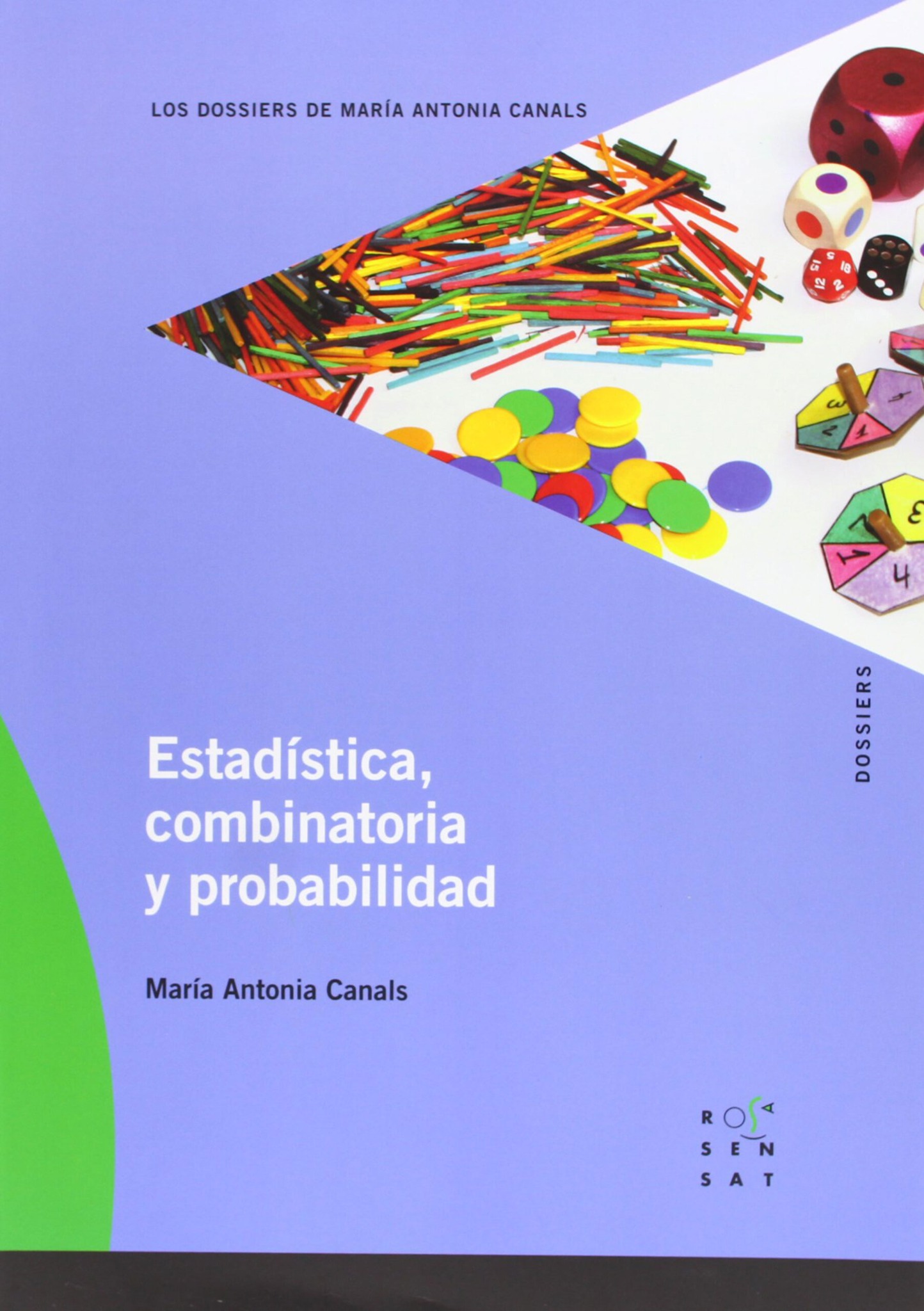 Portada de Estadística, combinatoria y probabilidad